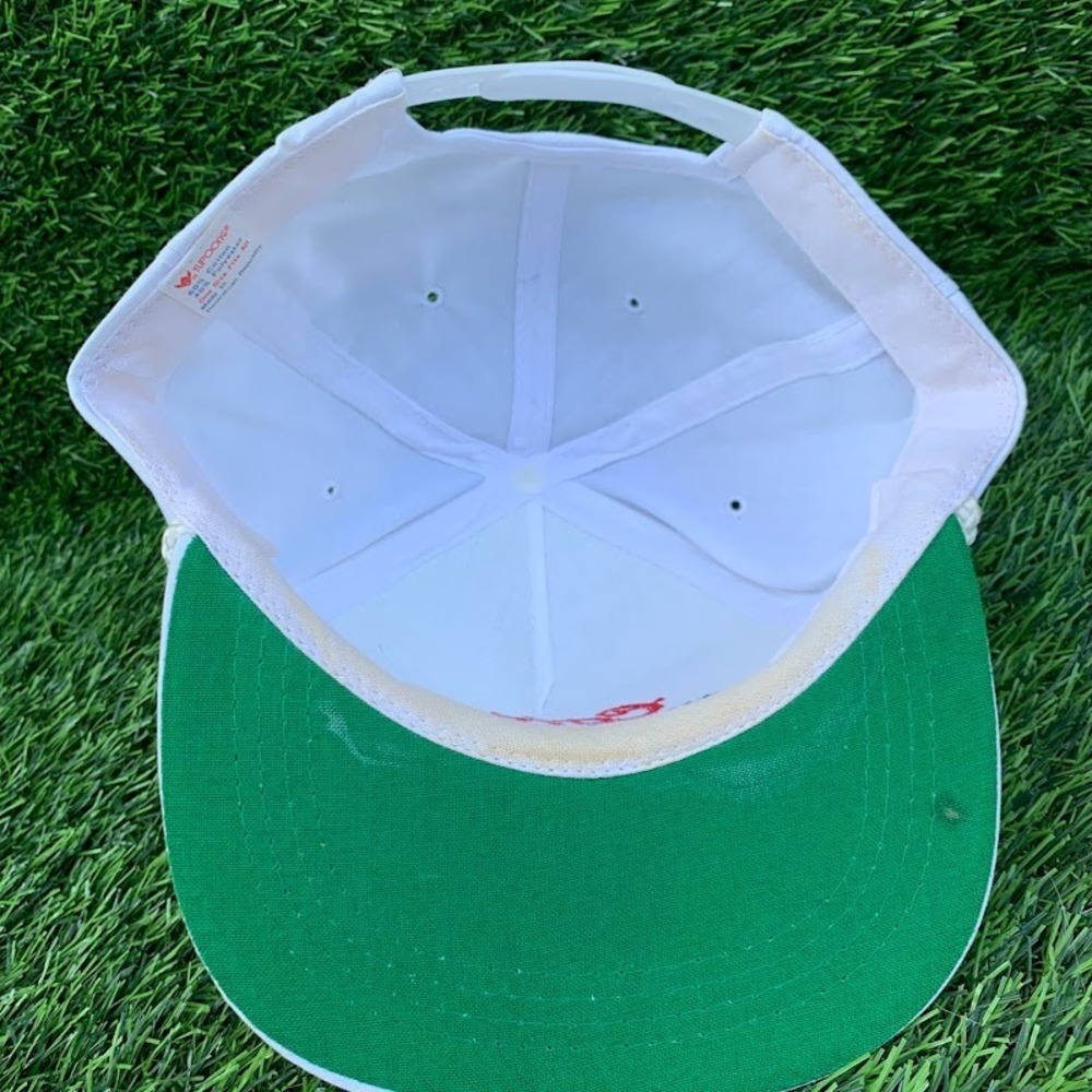 Vintage Yupoong NASCAR 400 Michigan International Speedway Snapback Hat White - Picture 7 of 9